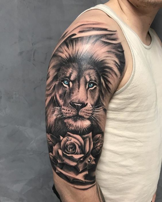 100 top idées de tatouages lion 53
