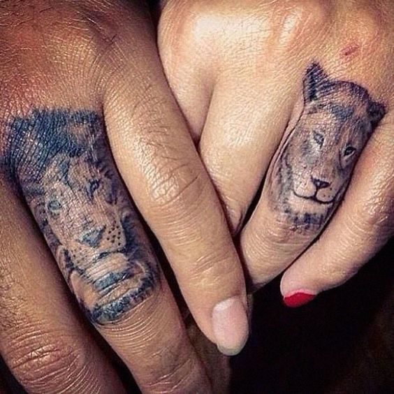 100 top idées de tatouages lion 55