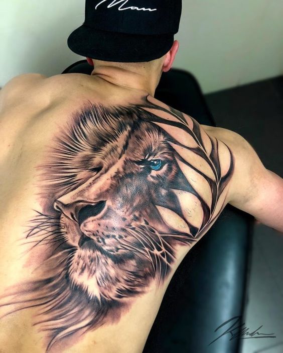 100 top idées de tatouages lion 82