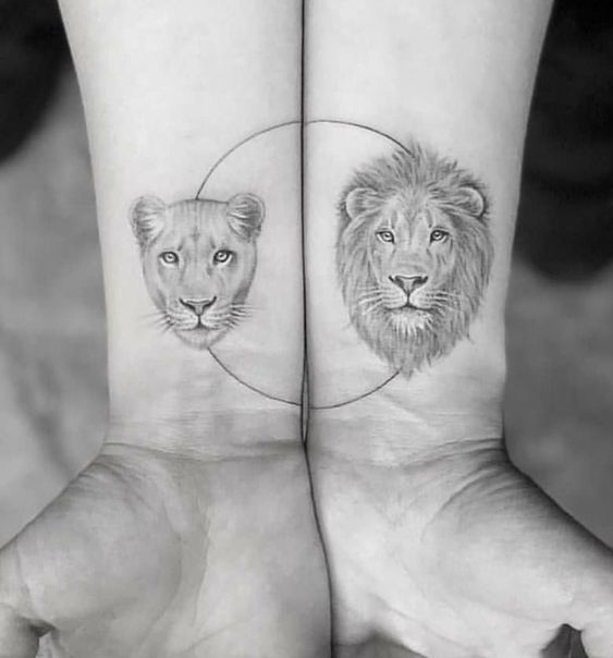 100 top idées de tatouages lion 86