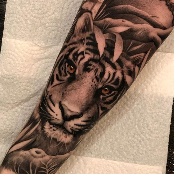 100 top idées de tatouages lion 88