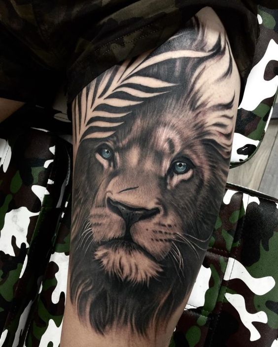 100 top idées de tatouages lion 91