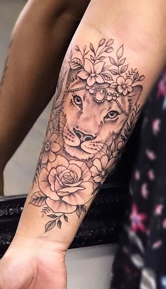 100 top idées de tatouages lion 96