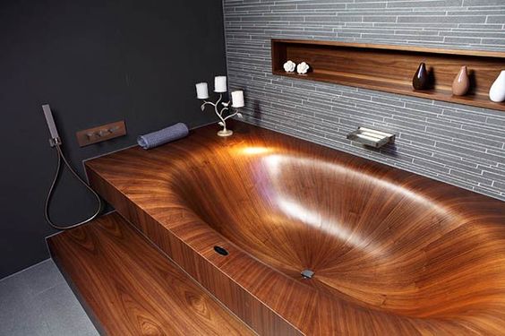47 top idées de lavabos en bois pour s'inspirer 26