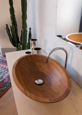 47 top idées de lavabos en bois pour s'inspirer 43