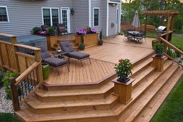 18 belles idées de terrasses en bois 1