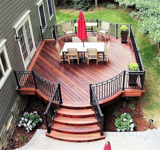 18 belles idées de terrasses en bois 8