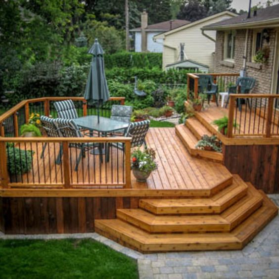 18 belles idées de terrasses en bois 9