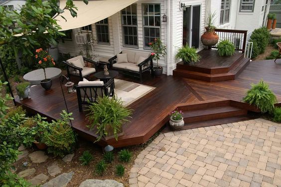 46 conceptions de terrasses en bois pour vous inspirer 17