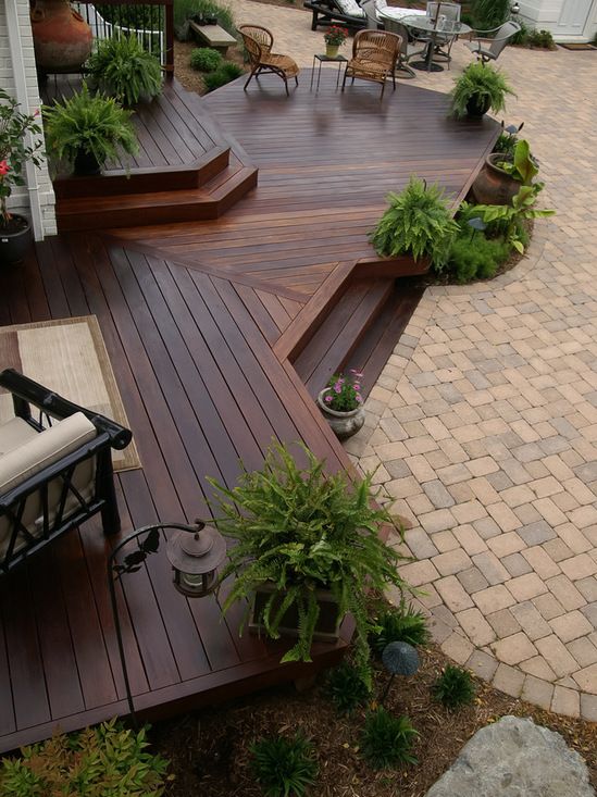 46 conceptions de terrasses en bois pour vous inspirer 20