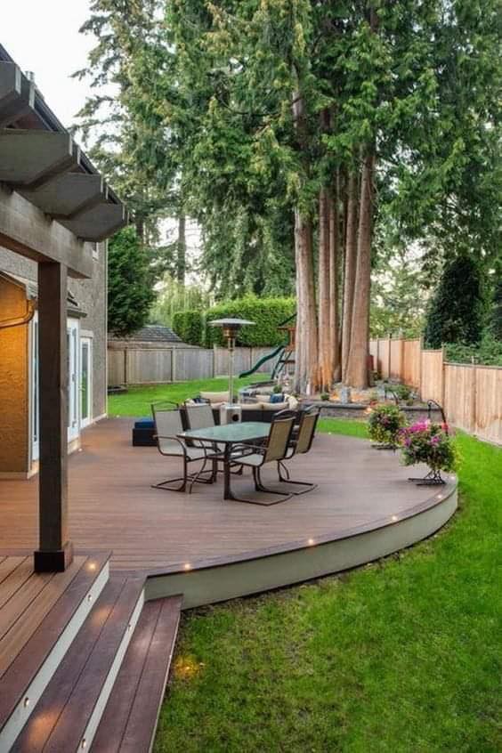 46 conceptions de terrasses en bois pour vous inspirer 40
