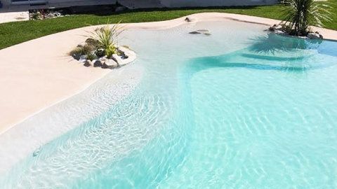 36 conceptions de piscines naturelles pour avoir une plage dans son jardin 20