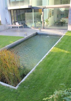 36 conceptions de piscines naturelles pour avoir une plage dans son jardin 30