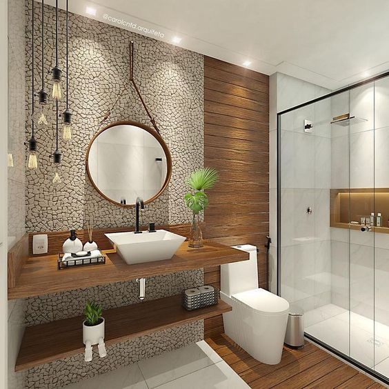 22 idées de salles de bain modernes en tendance 7