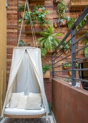 27 idées géniales pour aménager un petit balcon 26