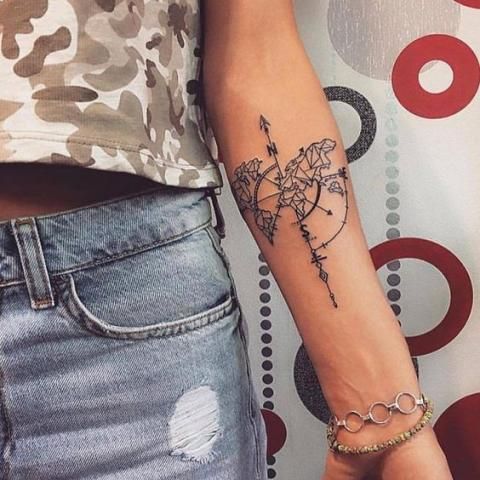 110 top idées de tatouages avant bras pour femme 13