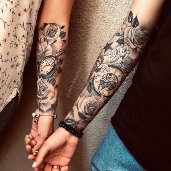 110 top idées de tatouages avant bras pour femme 37