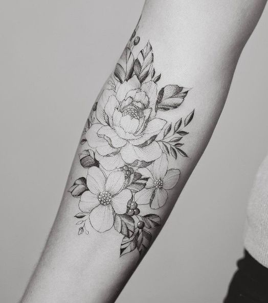 110 top idées de tatouages avant bras pour femme 50