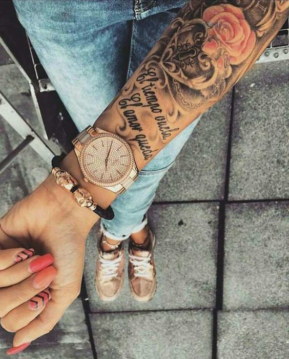 110 top idées de tatouages avant bras pour femme 63