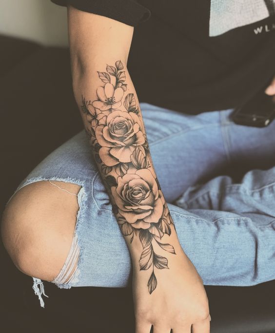 110 top idées de tatouages avant bras pour femme 108
