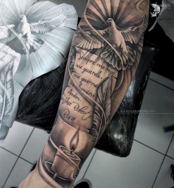 100 top idées de tatouages avant bras pour homme 15