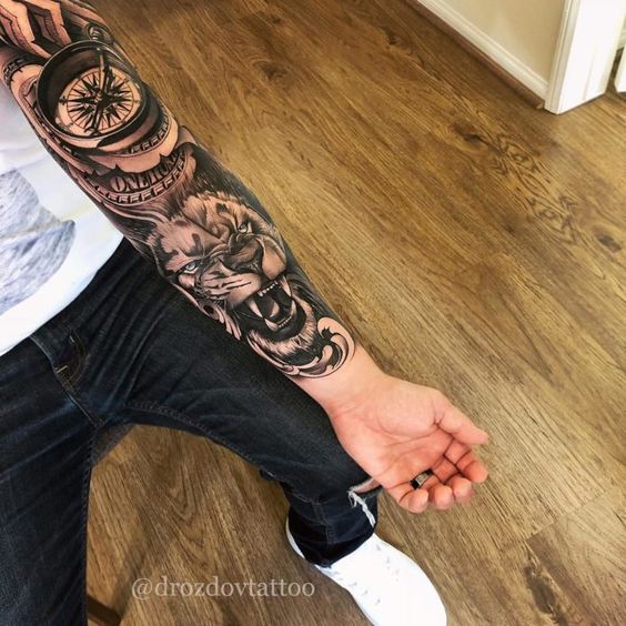 100 top idées de tatouages avant bras pour homme 35
