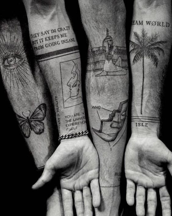 100 top idées de tatouages avant bras pour homme 53