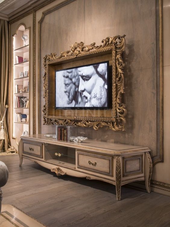 17 belles idées de meubles tv avec du bois 14