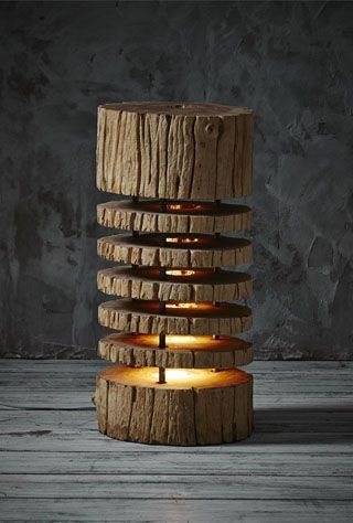100 idées & tutos de décorations avec du bois 36