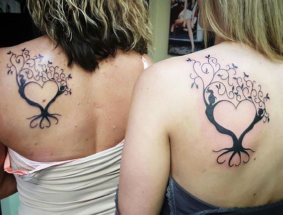 71 top idées de tatouages mère fille 17