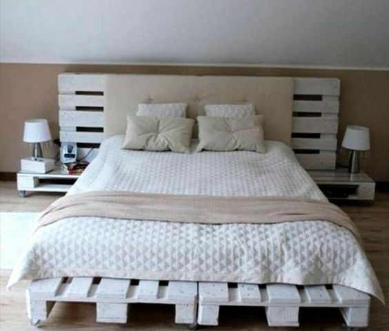 56 idées de lits en palettes à faire soi-même 13