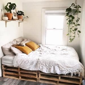 56 idées de lits en palettes à faire soi-même 34