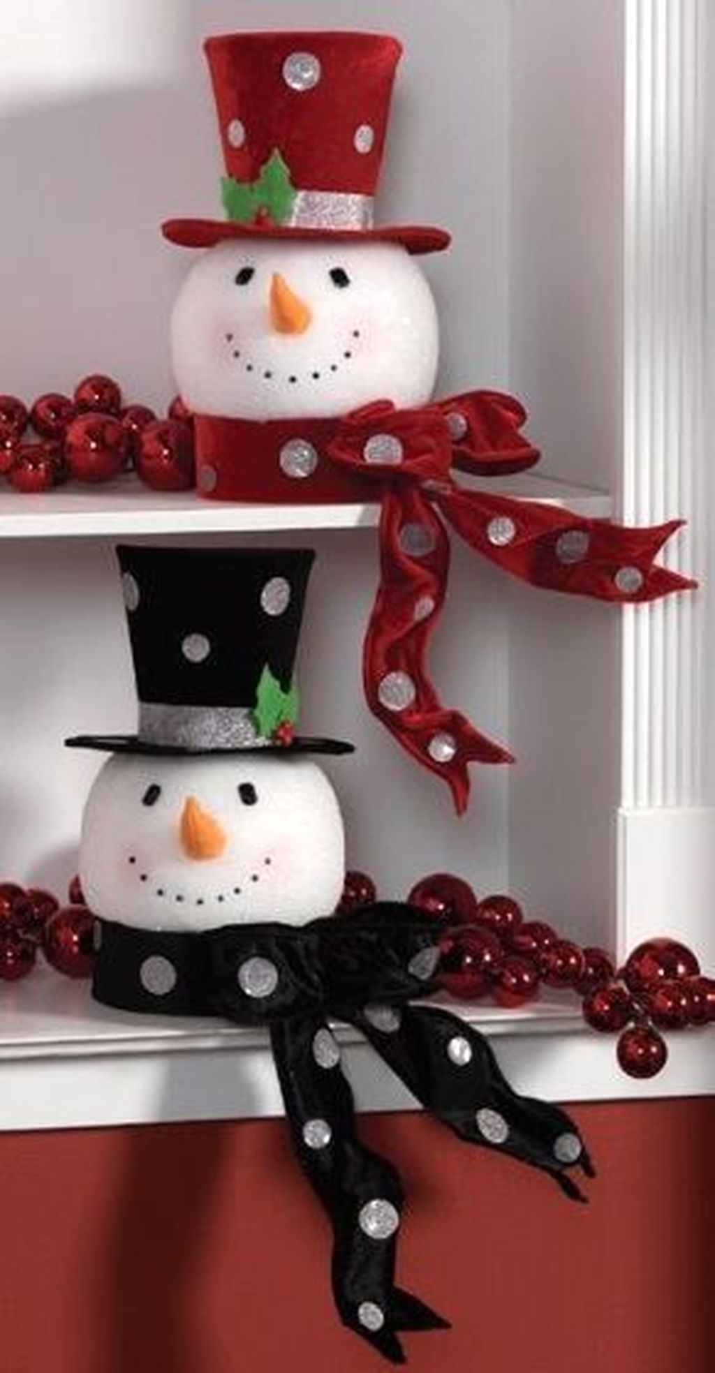 50 top idées de décorations de Noël bonhomme de neige 12