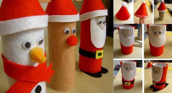 17 Bricolages de Noël avec des matériaux recyclés 2