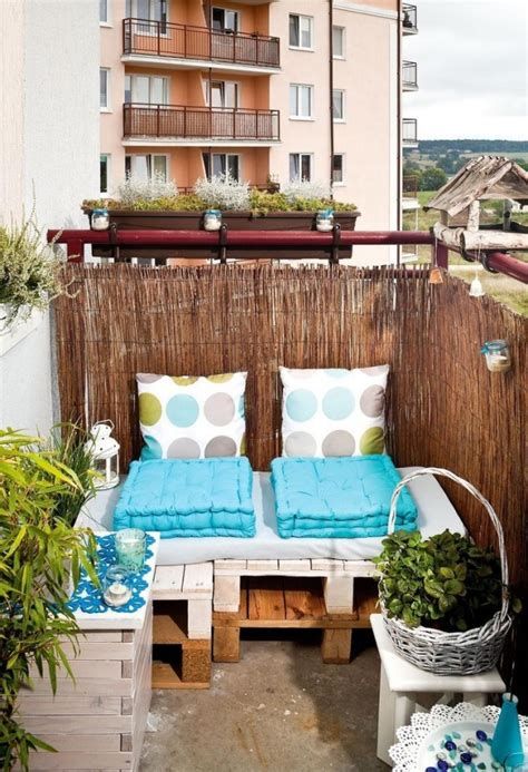 50 top idées pour décorer un balcon avec des palettes 34
