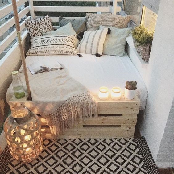 50 top idées pour décorer un balcon avec des palettes 45