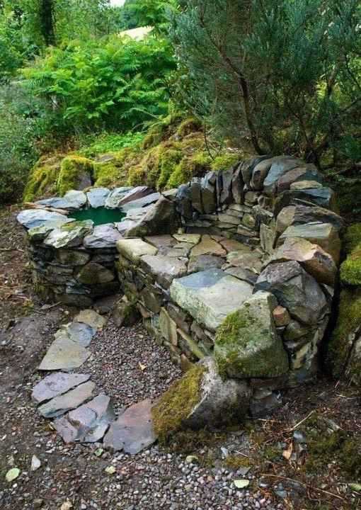 26 utilisations de la pierre dans l'aménagement du jardin 5