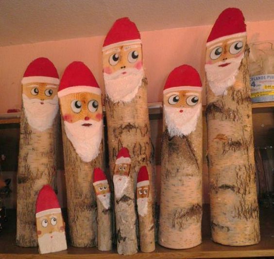 100 Déco de Noël à faire avec du bois 55