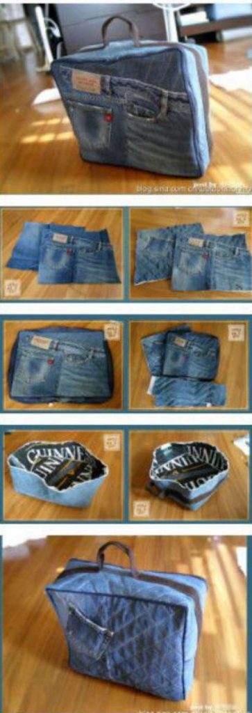100 top idées pour recycler les vieux jeans 7