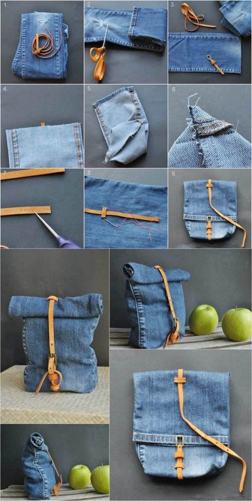 100 top idées pour recycler les vieux jeans 12