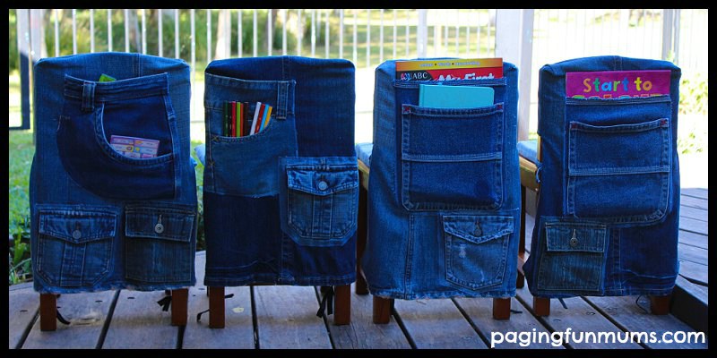 100 top idées pour recycler les vieux jeans 132