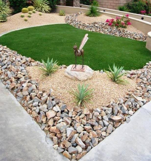 79 top idées pour décorer le jardin avec des pierres 19