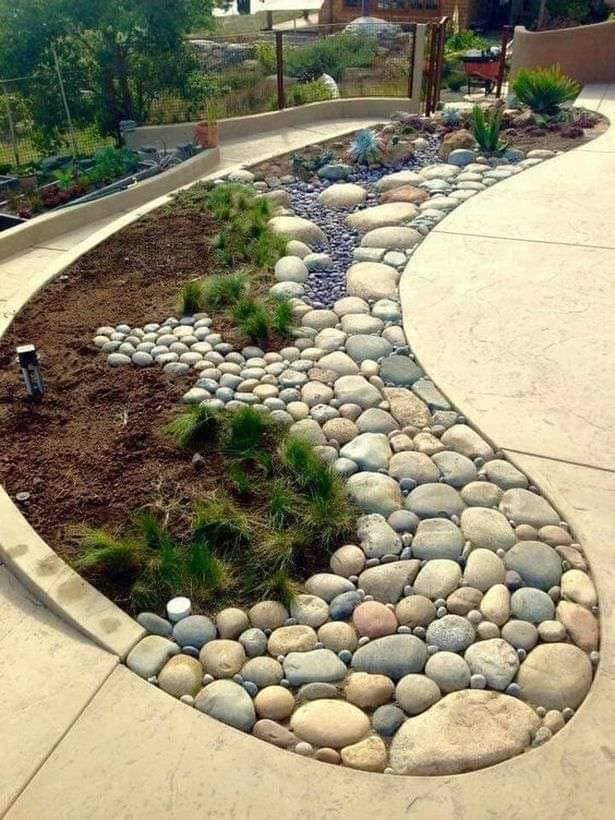 79 top idées pour décorer le jardin avec des pierres 66
