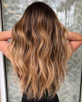 Les Plus Beaux Balayages Blond Sur Cheveux Bruns