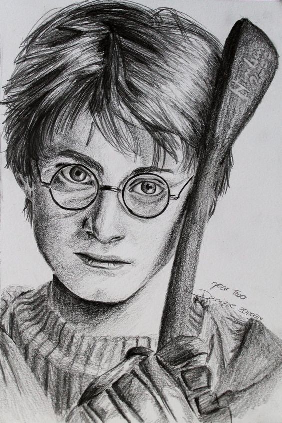 Les 50 plus belles idées de dessins Harry Potter 14