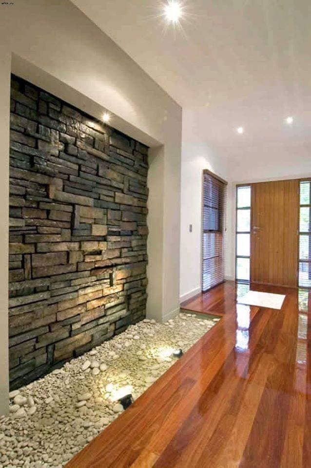 33 idées parfaites pour décorer les murs avec des pierres et des briques 14