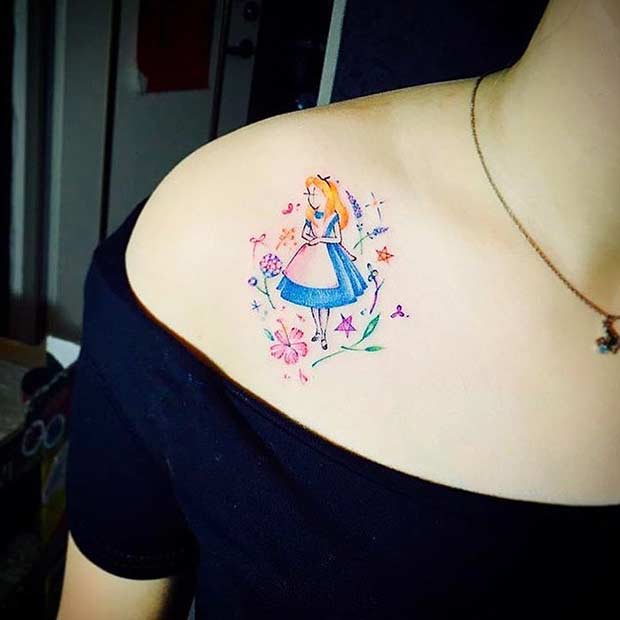 26 Tattoos Disney qui vont vous donner envie de vous faire tatouer 19