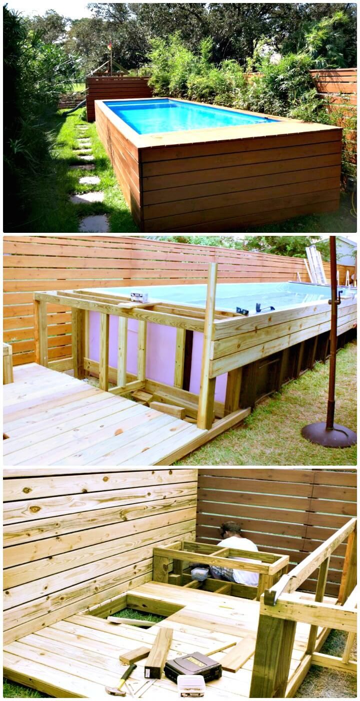 How To Turn Dumpster Into a Swimming Pool - DIY Projects for Summer Relaxing Hours 