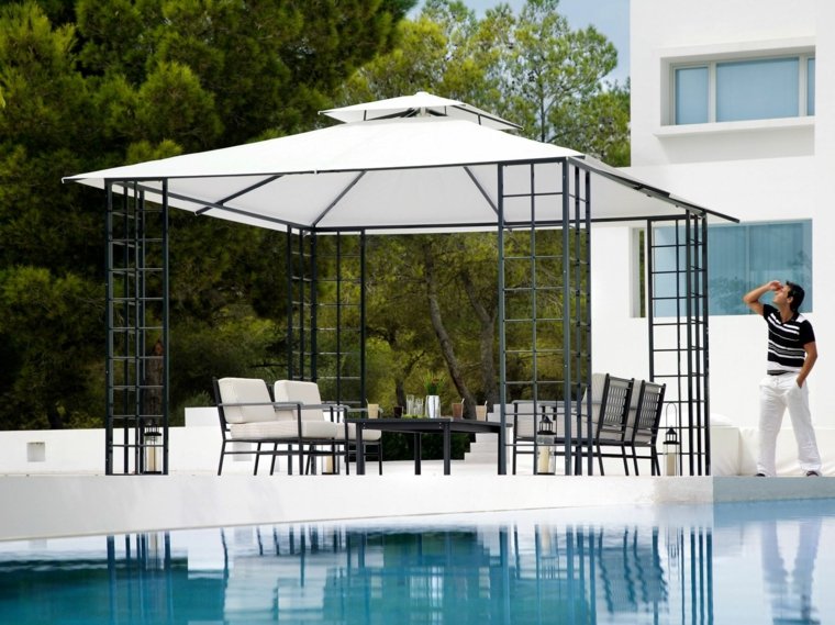 60 idées de Pergolas en Aluminium 33