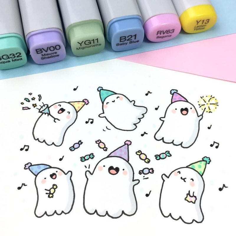 100 top idées & tutos de dessins kawaii mignons 92